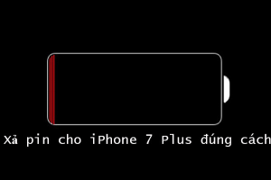 Xả pin cho iPhone 7/ 7 Plus là cách giúp lâu chai pin hơn