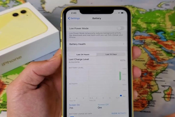 cách bật phần trăm pin iPhone 11 Pro Max - 3