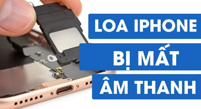 iPhone 5s mất loa ngoài