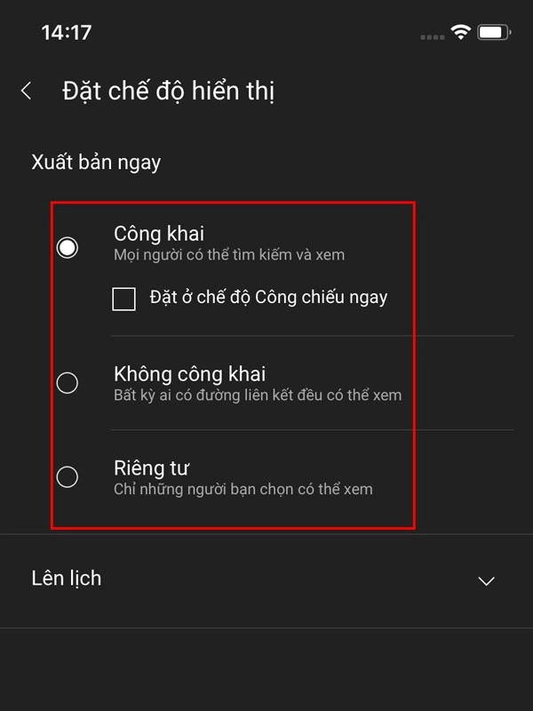 tải video lên youtube bằng điện thoại 5