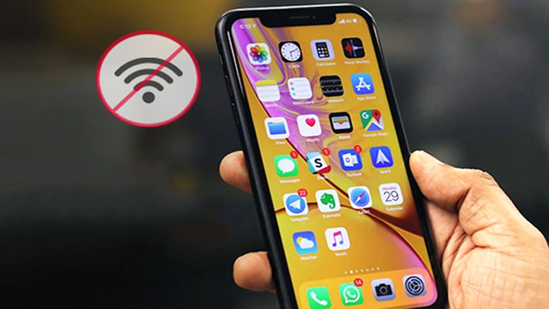 Các trường hợp cho thấy lỗi iPhone Xr không kết nối được mạng