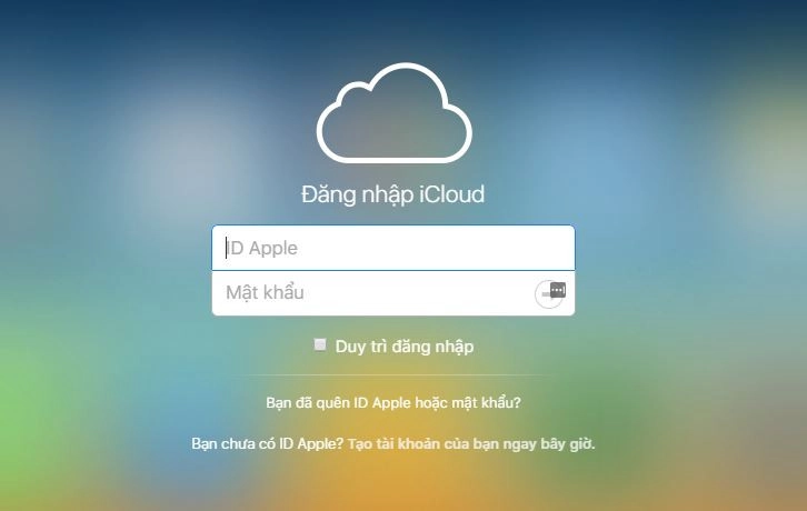 xem ảnh trên iCloud 5