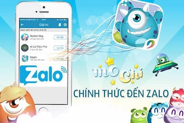 Chơi game trên Zalo