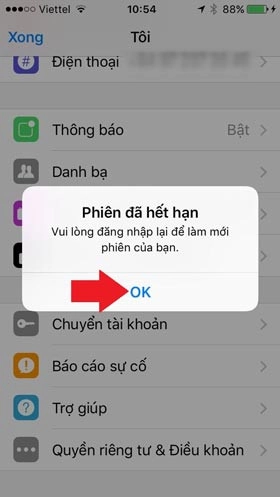 Nhấn Ok