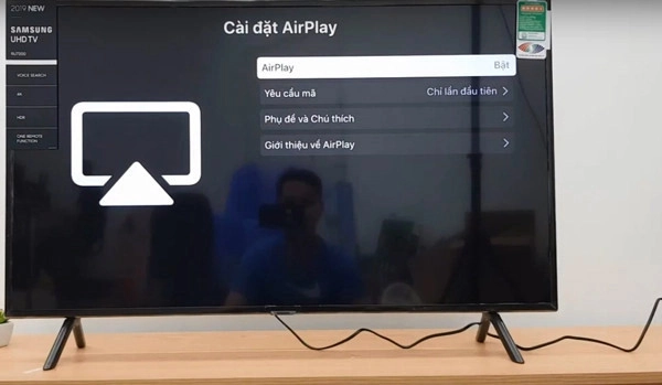 Bật AirPlay