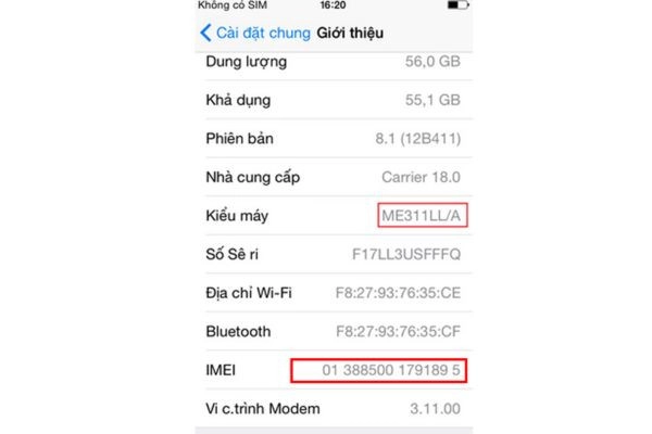 Thủ thuật để nhận biết iPhone Mỹ 4