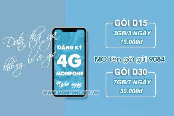 Gói cước Mobifone D15