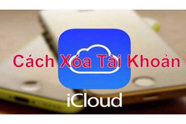 xóa tài khoản iCloud 1