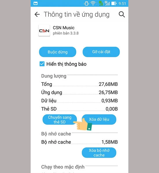 chuyển ứng dụng sang thẻ nhớ 3