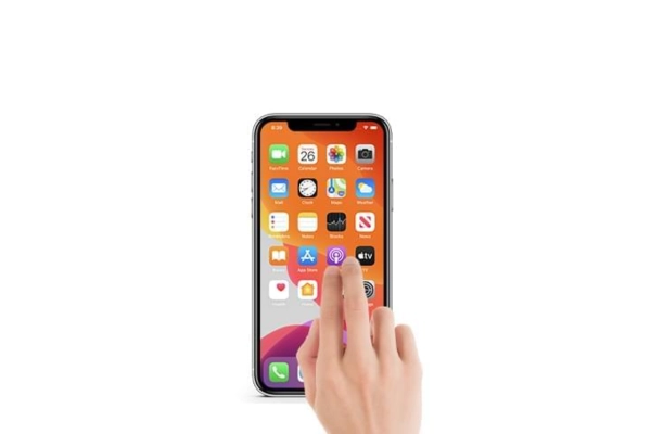 đơ màn cảm ứng iphone