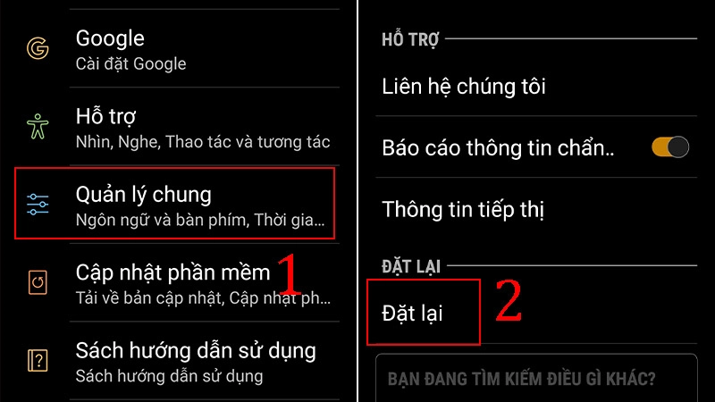 j730 liệt cảm ứng 5