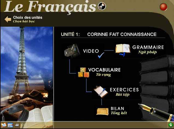 phần mềm học tiếng Pháp 8