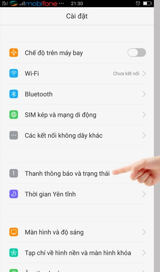 cách hiển thị phần trăm pin trên điện thoại xiaomi opppo 12-1