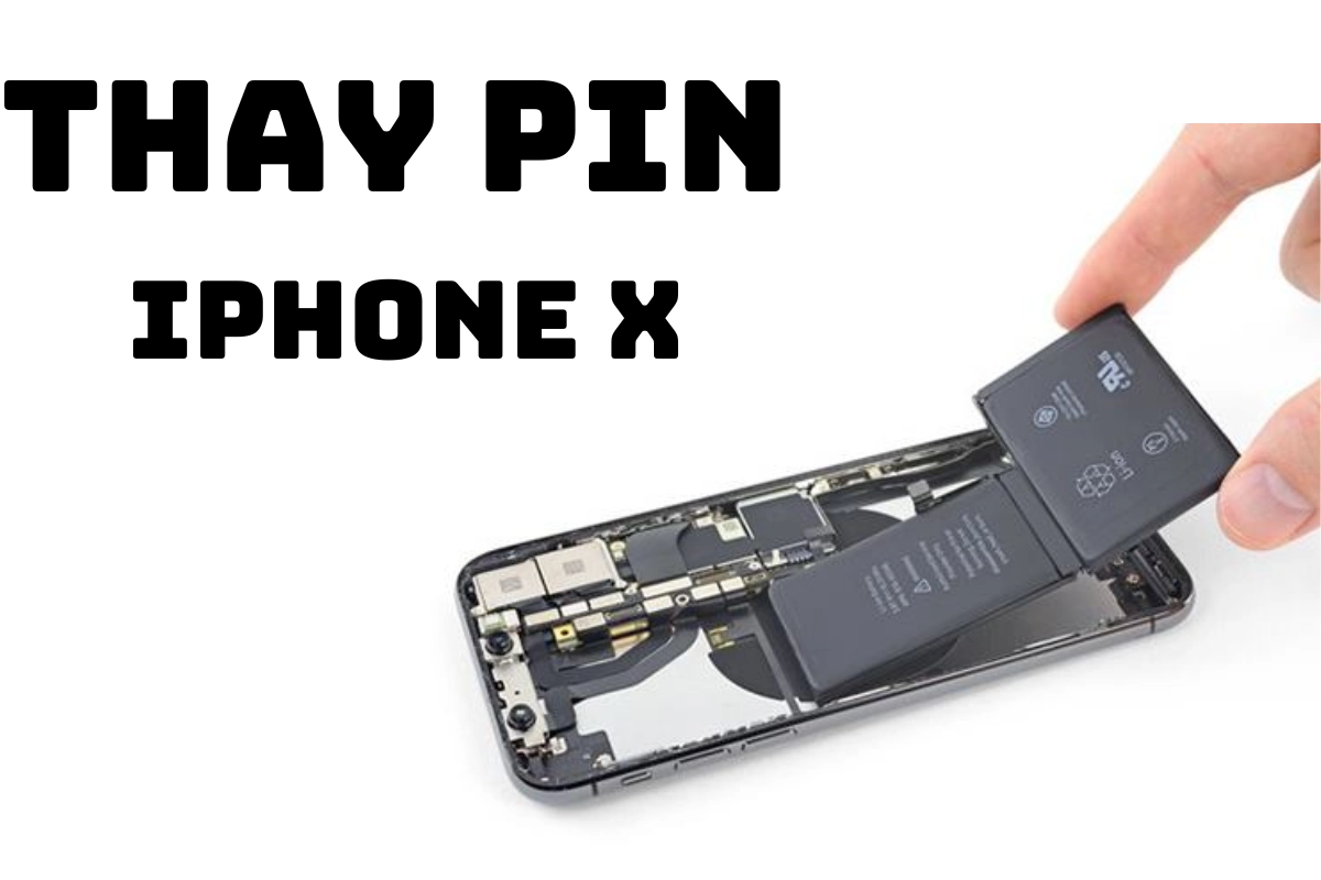 cách thay pin iphone x
