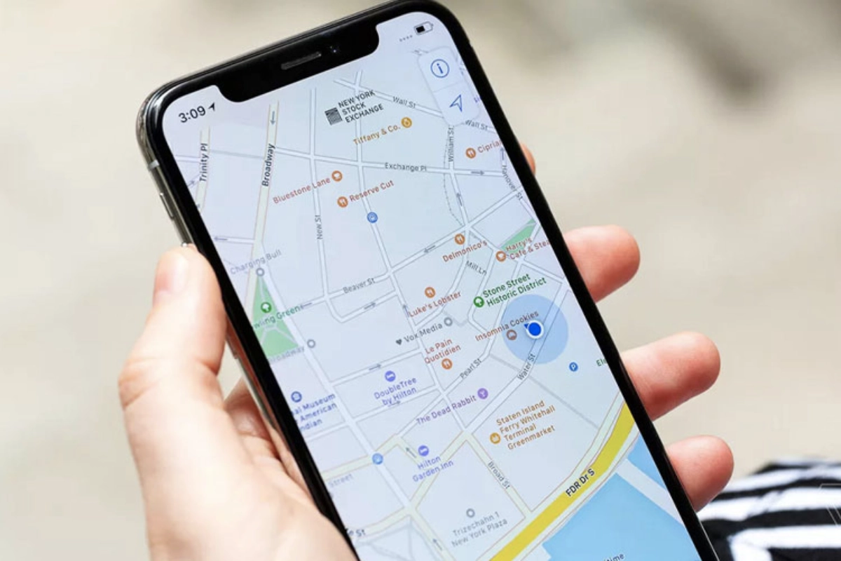 định vị GPS trên điện thoại