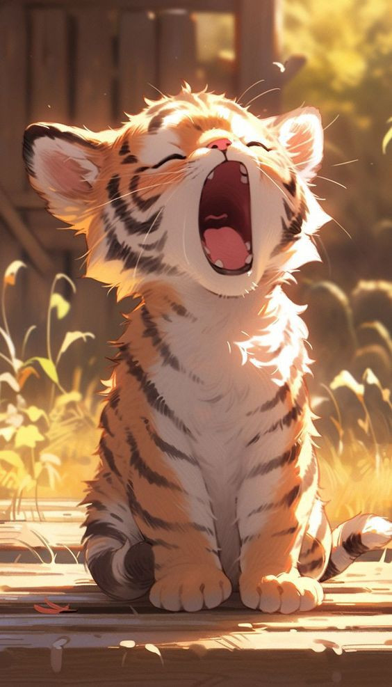Ảnh động vật đáng yêu Tải ảnh con hổ cute Nhìn là mê liền!