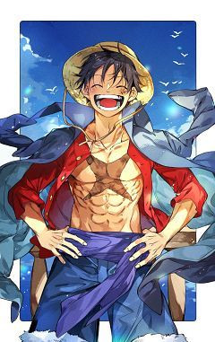Luffy cười tỏa nắng