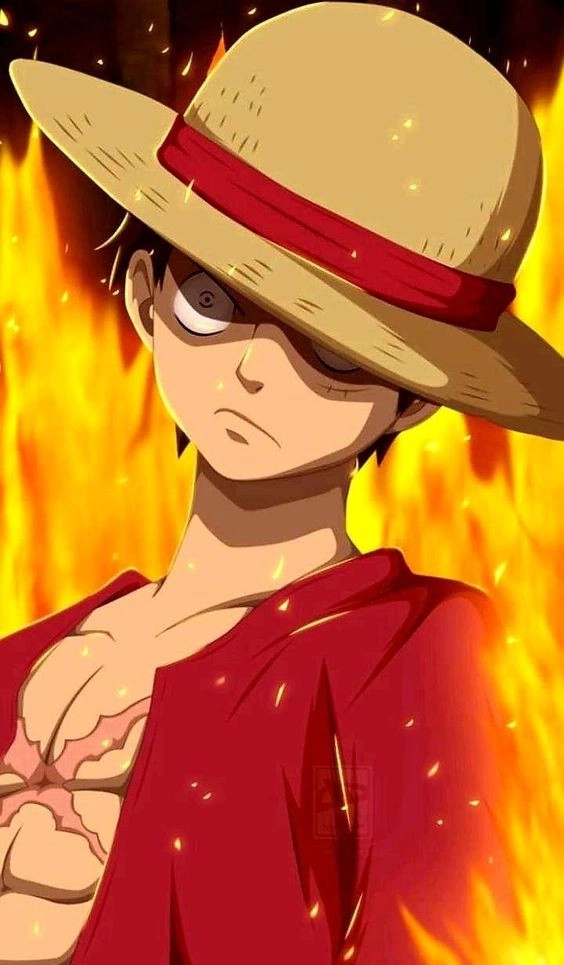 Luffy giận dữ