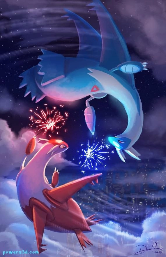 Hình nền pokemon 3d và Latios