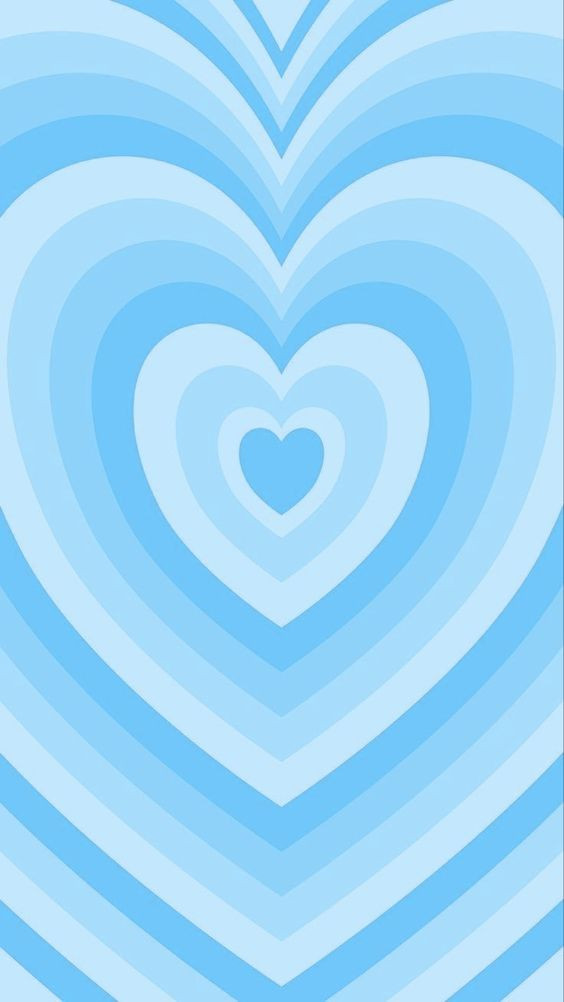 hình nền tim xanh 3