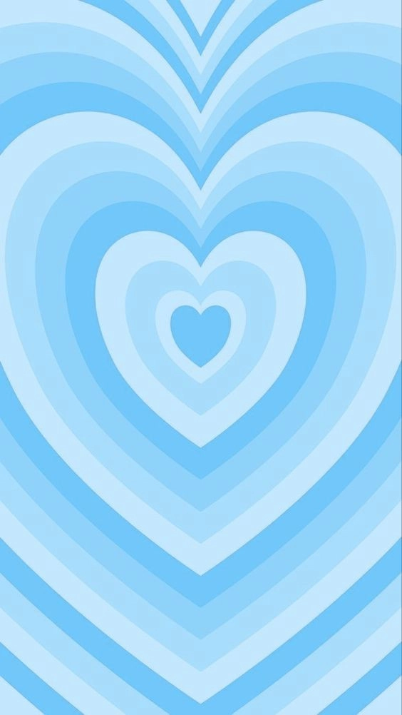 hình nền tim xanh 3