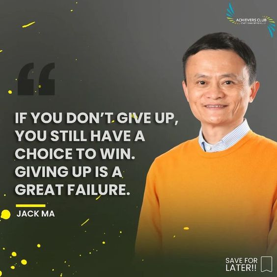 Jack Ma và những câu nói bất hủ bằng tiếng anh truyền động lực