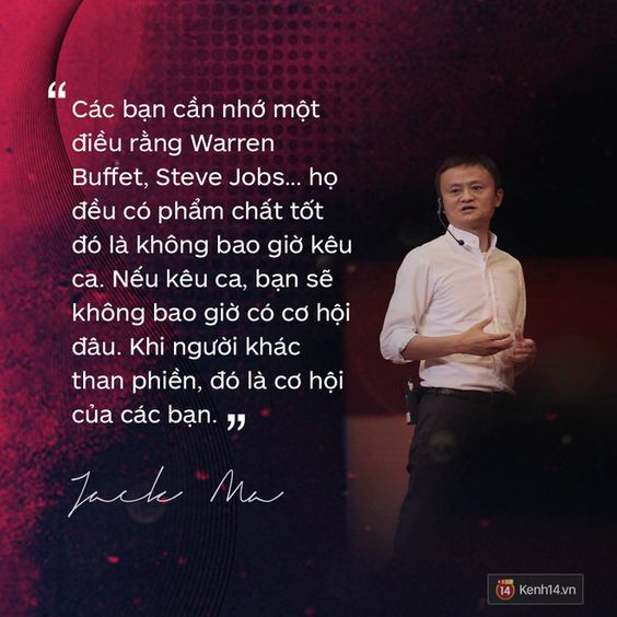 Những câu nói hay của Jack Ma đáng suy ngẫm về kinh doanh