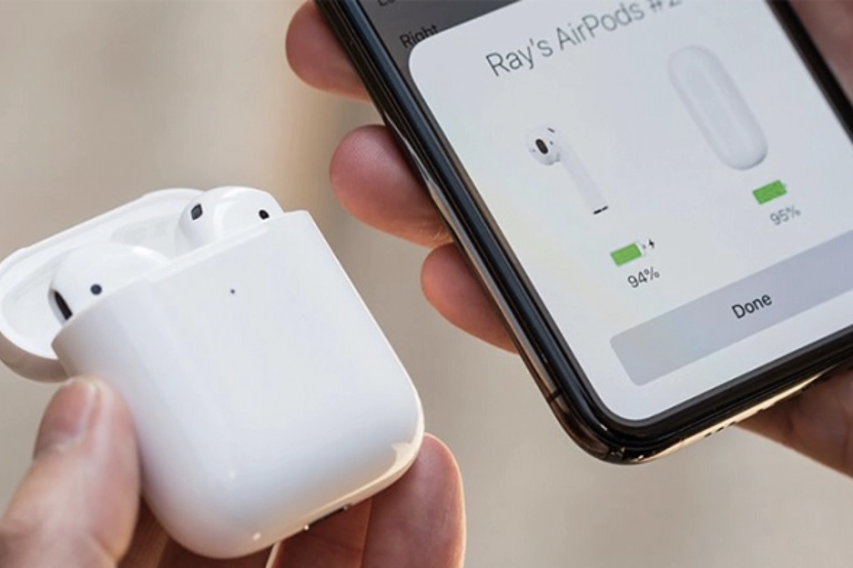 tai nghe airpods bị lỗi