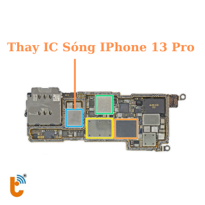 Thay IC sóng iPhone 13 Pro