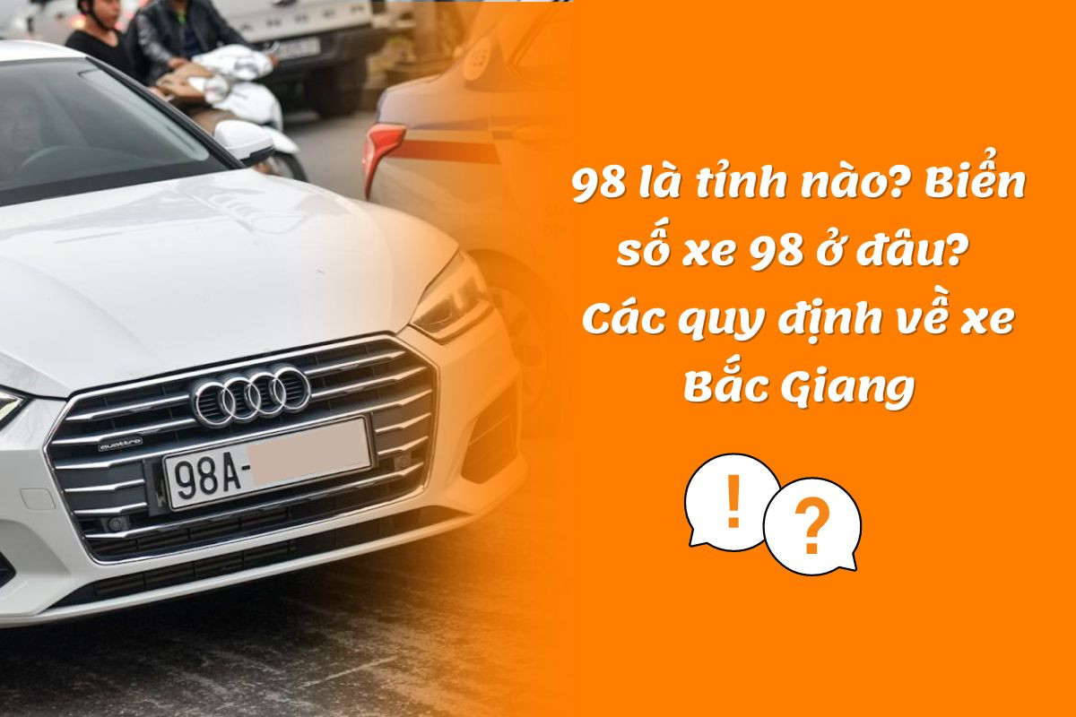 98 là tỉnh nào? Biển số 98 ở đâu? Khám phá về tỉnh Bắc Giang