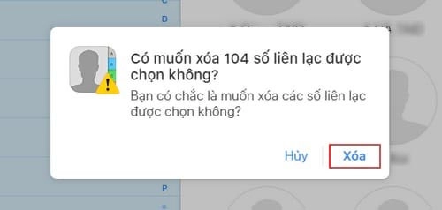 cách xóa danh bạ trên iPhone 20