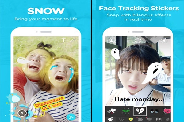 App chỉnh sửa ảnh Snow