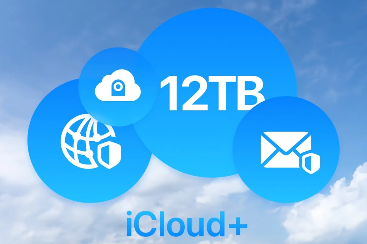 Các gói lưu trữ iCloud+ cập nhật của Apple hiện đã có sẵn với hai tùy chọn dung lượng mới 12Tb