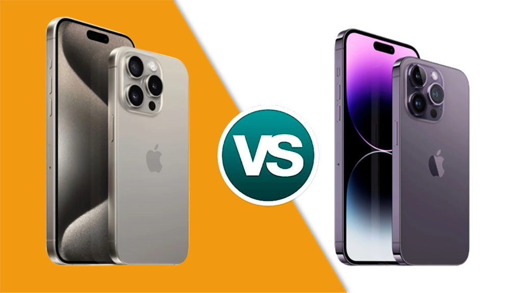 So sánh giũa iPhone 15 Pro Max với iPhone 14 Pro Max