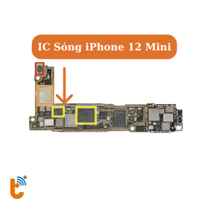Thay IC sóng iPhone 12 mini