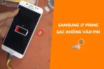 cách khắc phục Samsung J7 Prime sạc không vào pin