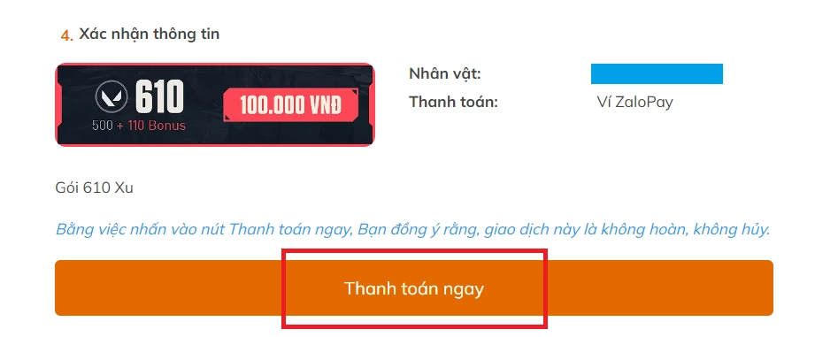 b4 nạp valor