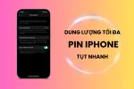 Lý do dung lượng tối đa pin iPhone tụt nhanh