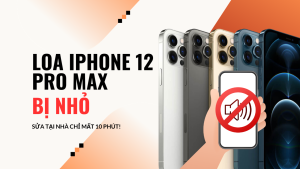 Cách khắc phục loa iPhone 12 Pro Max bị nhỏ siêu hiệu quả và nhanh chóng