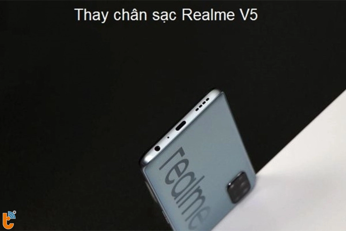 Thay chân sạc Realme V5.1