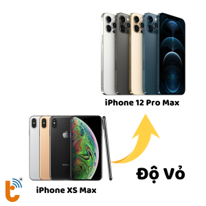 Độ vỏ iPhone Xs Max lên iPhone 12 Pro Max