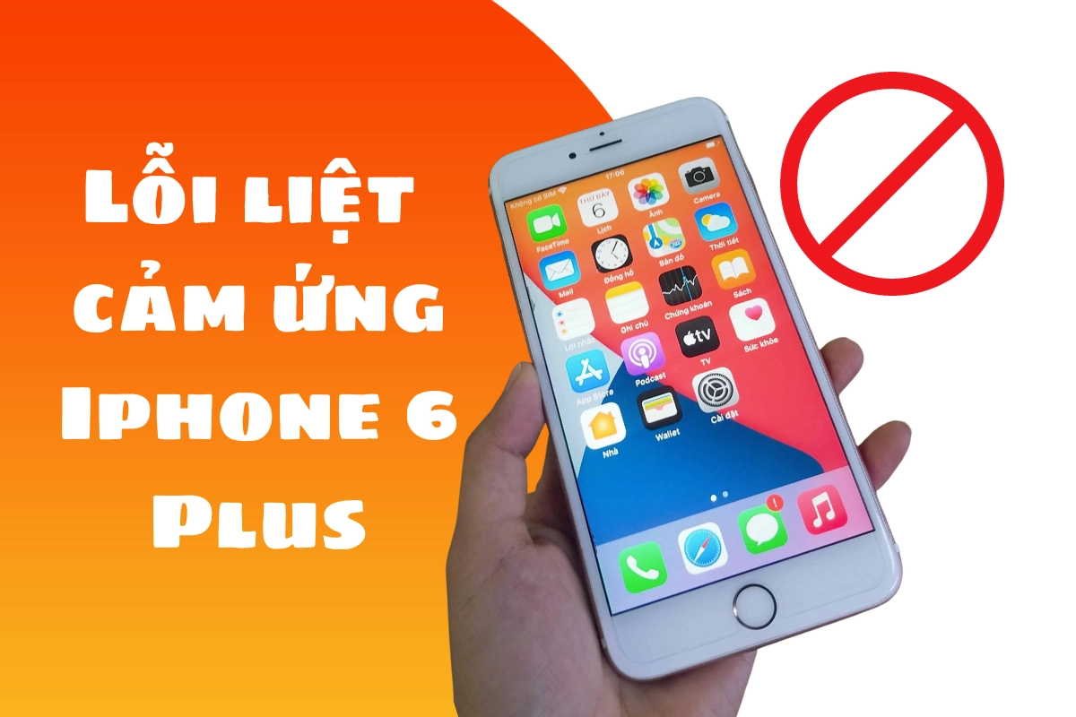 Thay cảm ứng iPhone 6 Plus