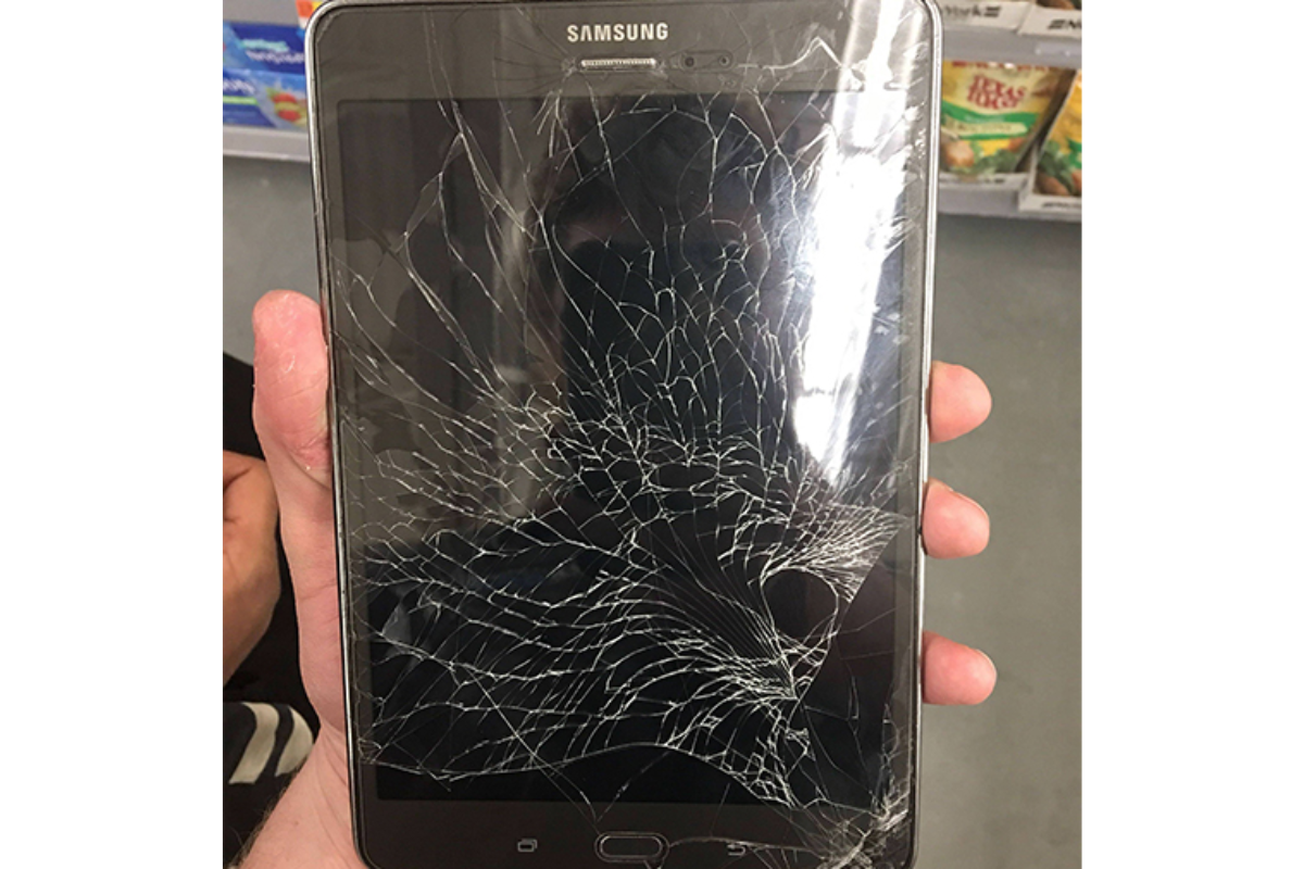 Màn hình Samsung Tab S7 bị vỡ