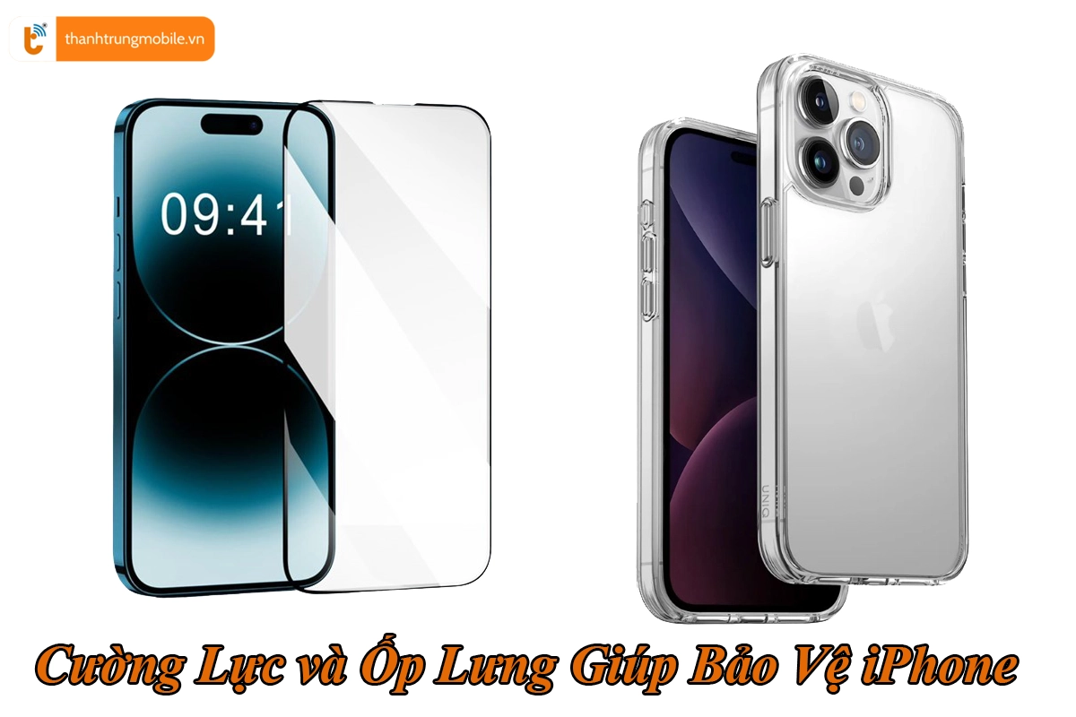 Cuong Luc Op Lung Man Hinh iPhone 15 Pro Max