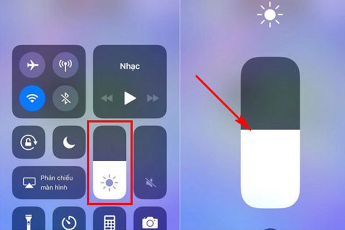 Giảm độ sáng iPhone 11 Pro Max