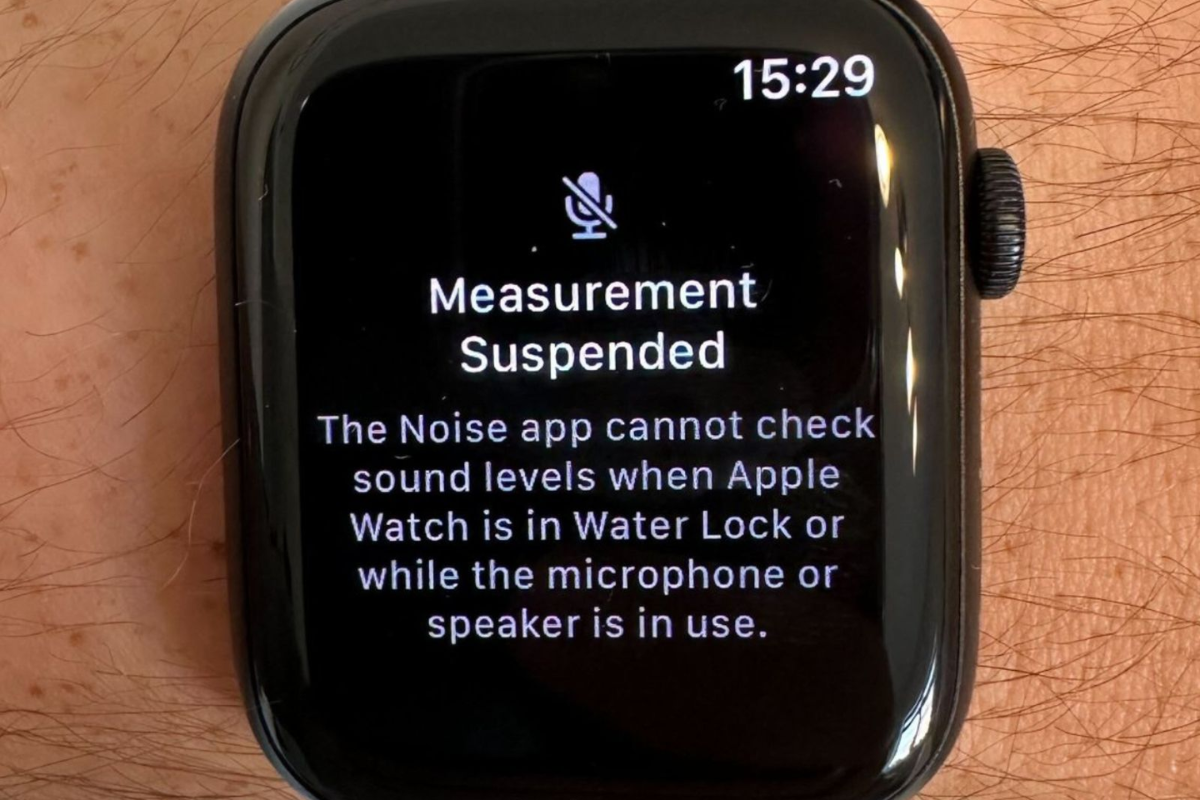 Mic Apple Watch 7 bị lỗi