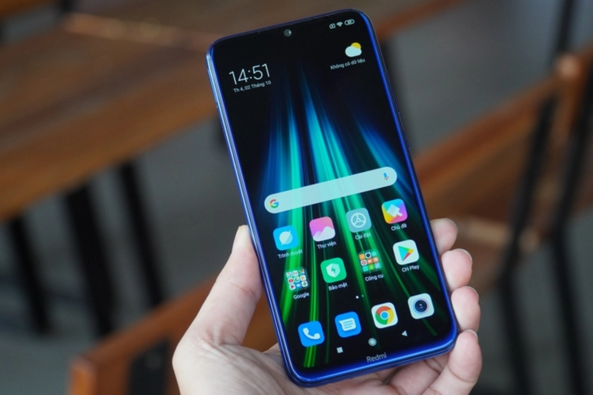 Redmi Note 8 sau quá trình thay mới màn hình