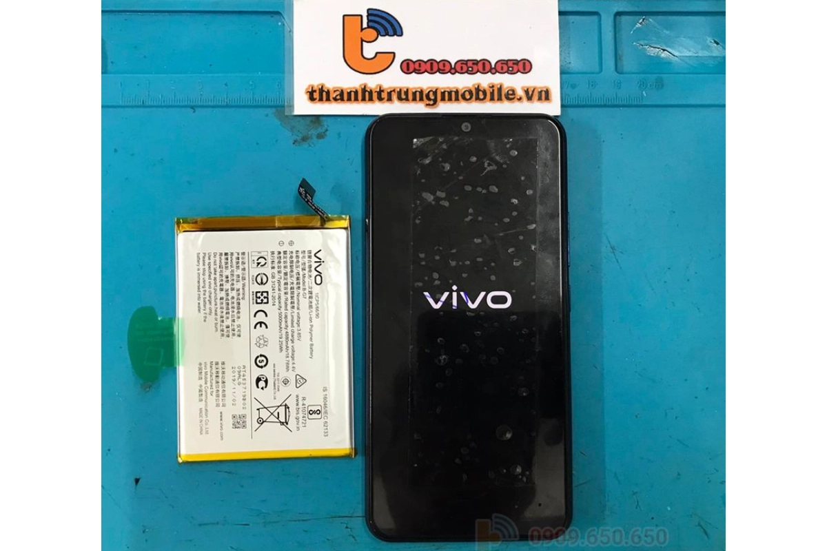 Thay pin Vivo chính hãng tại Thành Trung Mobile