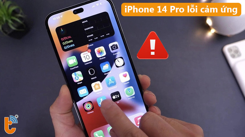 Cảm ứng iPhone 14 Pro bị lỗi không thao tác được