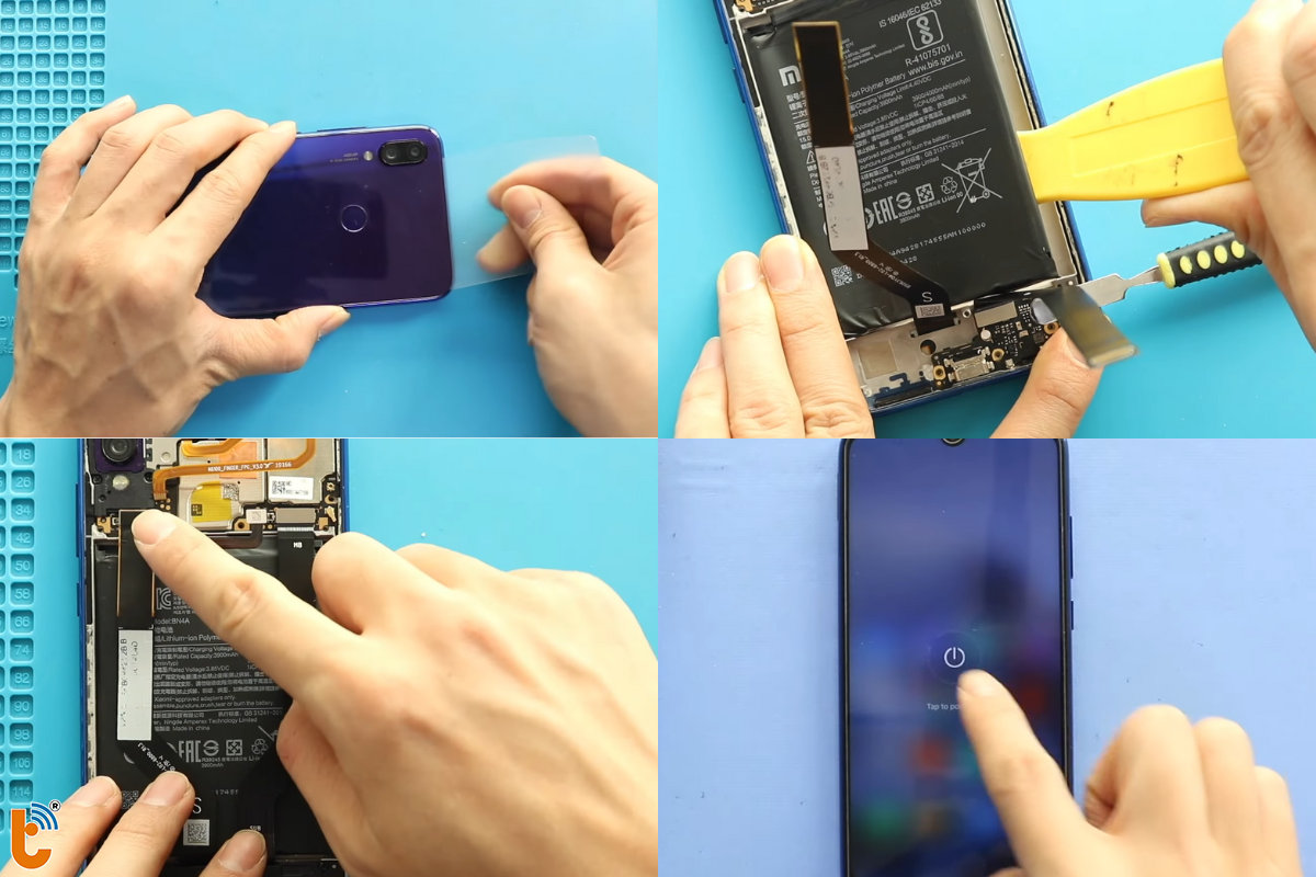 Quy trình thay pin Xiaomi Redmi 7 minh bạch